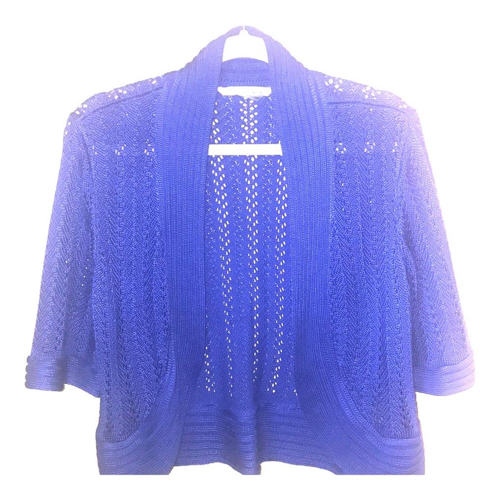 Croped Open Cardigan